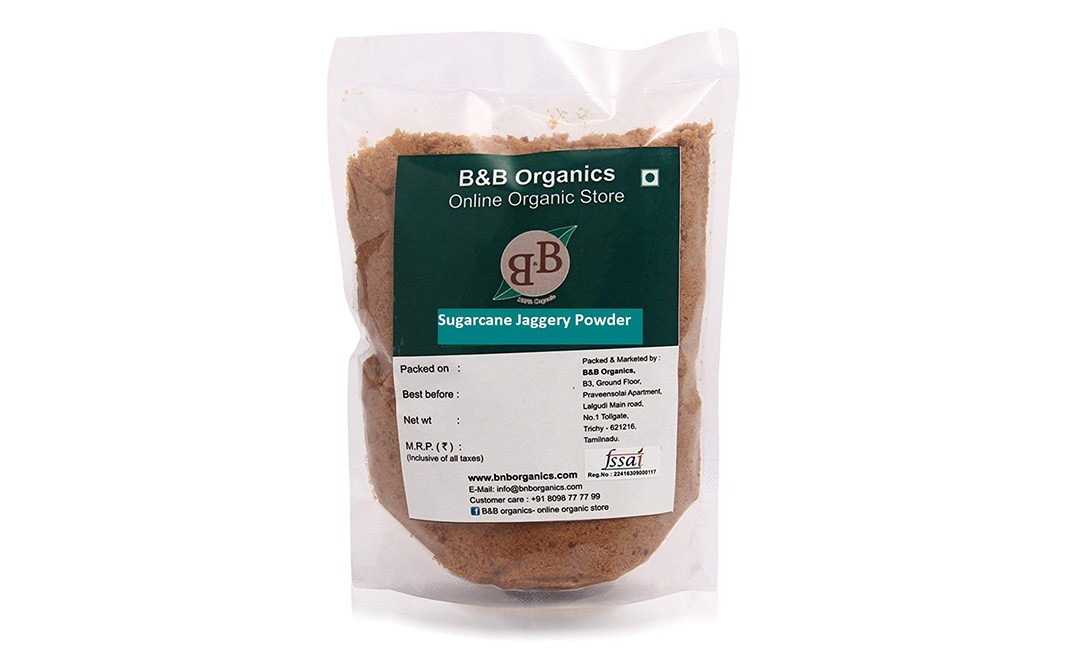 B&B Organics Sugarcane Jaggery Powder Pack 3 Kilogram - Reviews ...